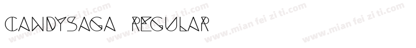 CANDYSAGA regular字体转换